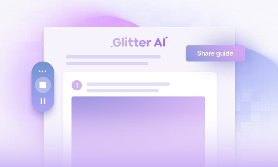 Preview of Glitter demo video
